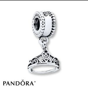 SOLD Princess Belle Tiara Pandora Charm